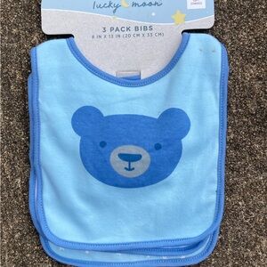 Blue Bear Bib Set-3 by Lucky Moon (CC)